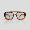 Gafas De Sol Santorini Leopardo x Negra