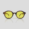 Gafas De Sol Belice Leopardo x Amarillo