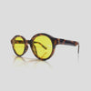 Gafas De Sol Belice Leopardo x Amarillo